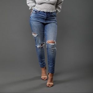 American eagle Curvy high waisted jeans